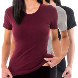 HERMKO Unterziehshirt 1800 3er Pack Damen günstig online kaufen