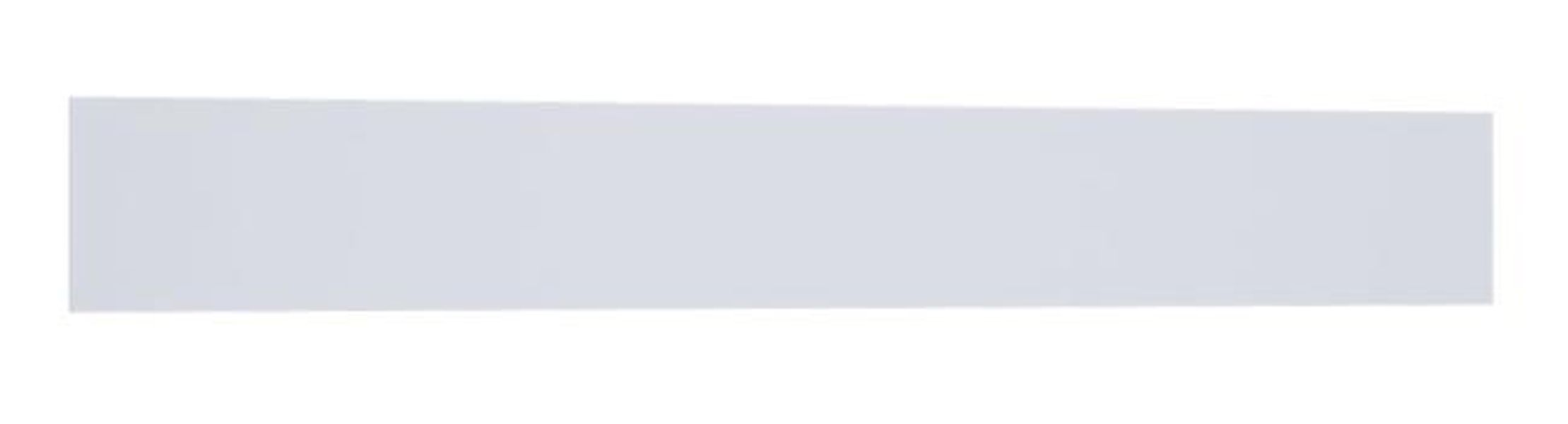 Wandpaneel 180cm TACJUS von Forte Weiß / Glas weiß günstig online kaufen