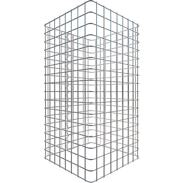 Gabiona Steinsäule Gabionensäule eckig 42 cm günstig online kaufen