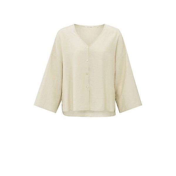 YAYA Shirtbluse Fließende Bluse mit V-Ausschnitt und lockerer Passform günstig online kaufen