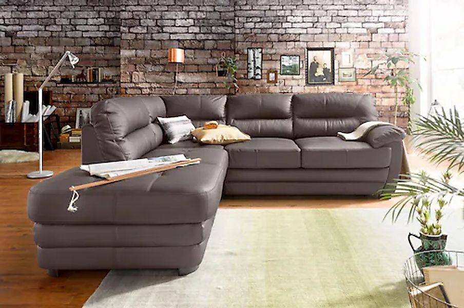 COTTA Polstergarnitur »Royale L-Form«, (Set), Set bestehend aus: Ecksofa & günstig online kaufen