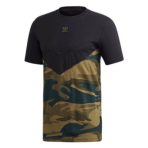 Adidas Originals Camo Block Kurzärmeliges T-shirt S Black / Multicolor günstig online kaufen