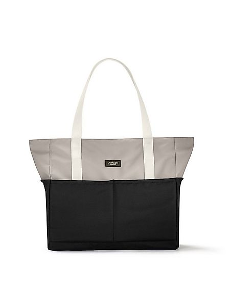 LARKSON Strandtasche Linn Strandtasche mit Reißverschluss (1-tlg), Große Be günstig online kaufen