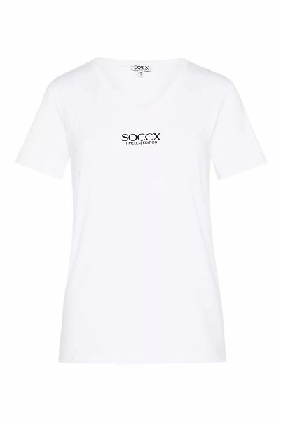 SOCCX Rundhalsshirt, aus Baumwolle günstig online kaufen