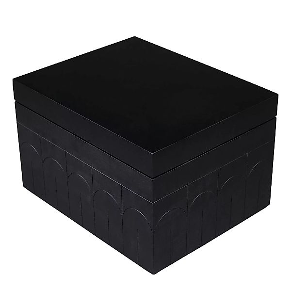 Zanat - Branco Aufbewahrungsbox M - ahorn schwarz/LxBxH 37,5x23,5x30cm günstig online kaufen