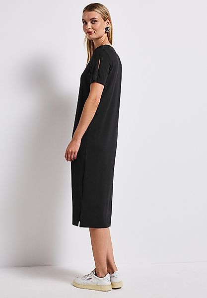 STREET ONE Midikleid, mit Rundhalsausschnitt günstig online kaufen