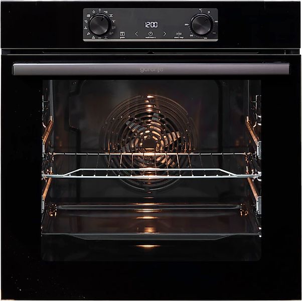 GORENJE Einbaubackofen »BOS6737E09BGOT«, mit 2-fach-Teleskopauszug, Aqua-Re günstig online kaufen