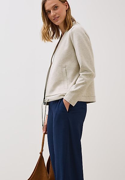 CECIL Sweatjacke Sweat Blouson mit Tunnelzug günstig online kaufen