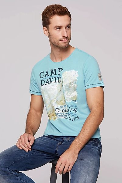 CAMP DAVID Rundhalsshirt, mit Baumwolle günstig online kaufen