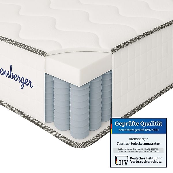 Taschenfederkernmatratze JANA Federkernmatratze - 19cm Höhe günstig online kaufen