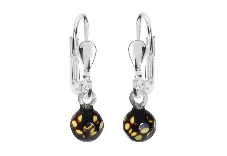 OSTSEE-SCHMUCK Paar Ohrhänger Ostsee-Schmuck Ohrhänger Klassisch 5 mm Ohrhä günstig online kaufen