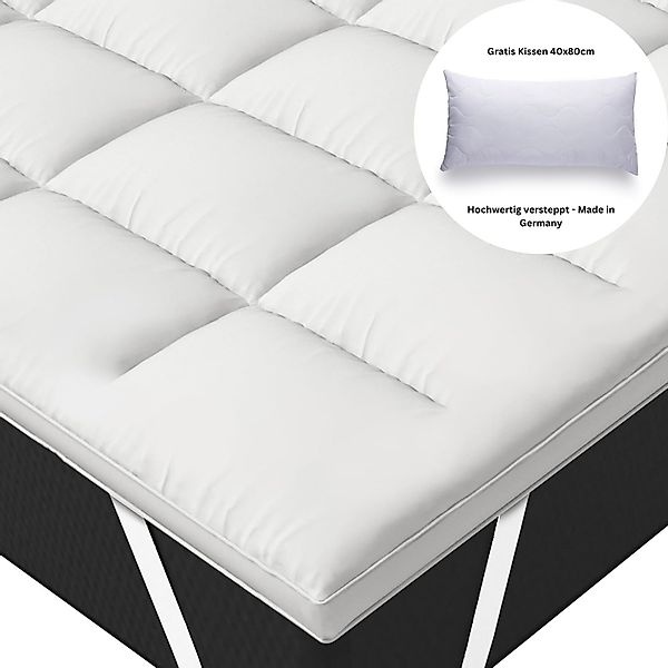 Matratzenauflage Hypoallergene Mikrofasermatratzenauflage 7cm dick mit günstig online kaufen