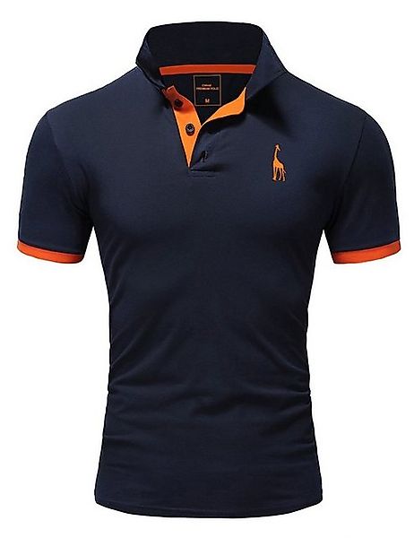 REPUBLIX Poloshirt JOSEPH Herren Basic Kurzarm Kontrast Polo Hemd günstig online kaufen