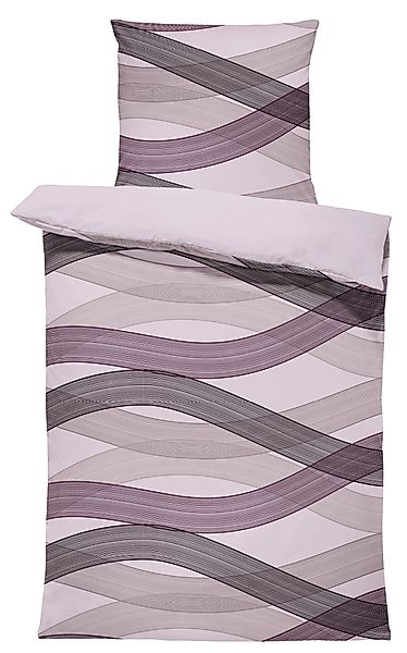 One Home Bettwäsche Winter Welle, Flanell, günstig online kaufen