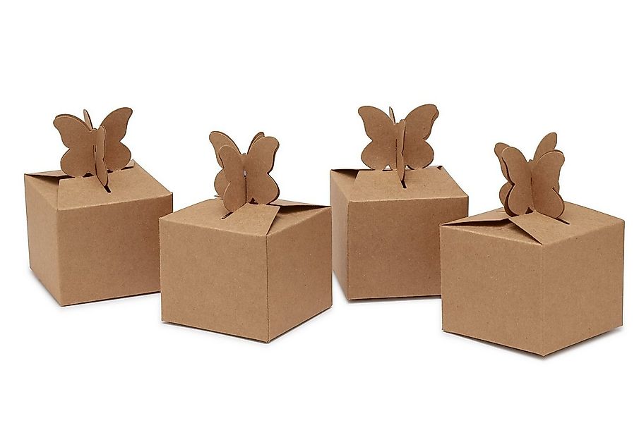 VBS Aufbewahrungsdose Schmetterling, 4 Stück günstig online kaufen