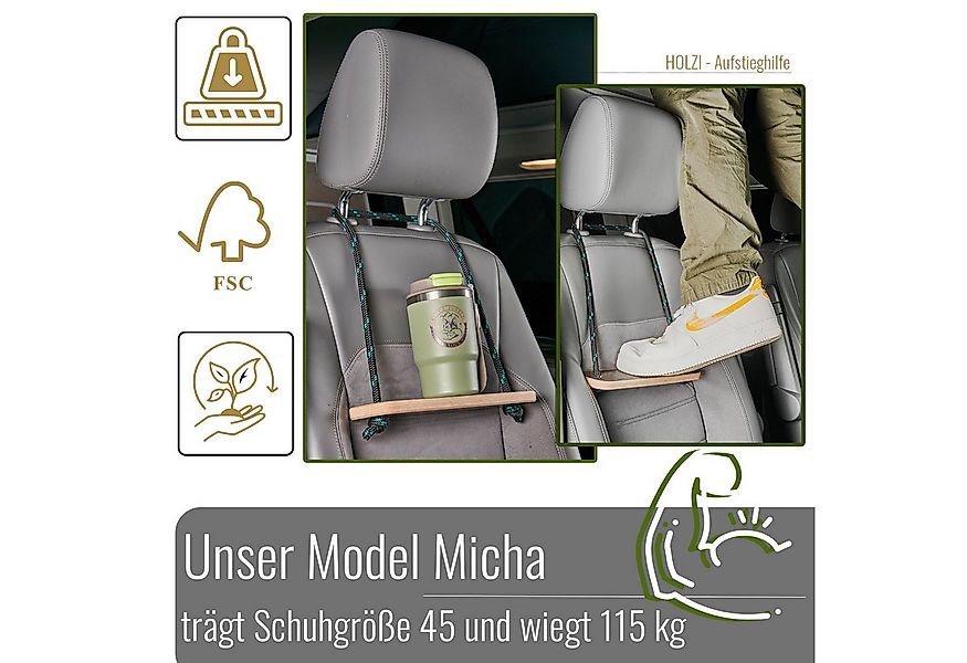 BLACK FOREST FOX Campingtisch HOLZI Aufstiegshilfe Vans mit Hochdach Tritts günstig online kaufen