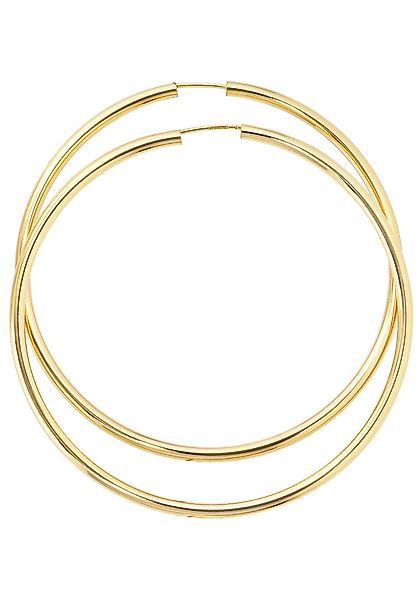 JOBO Paar Creolen, rund 333 Gold günstig online kaufen