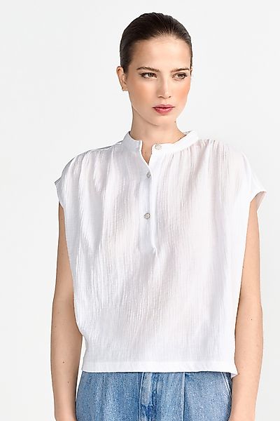 RICHROYAL Blusenshirt Mit Raffungen günstig online kaufen