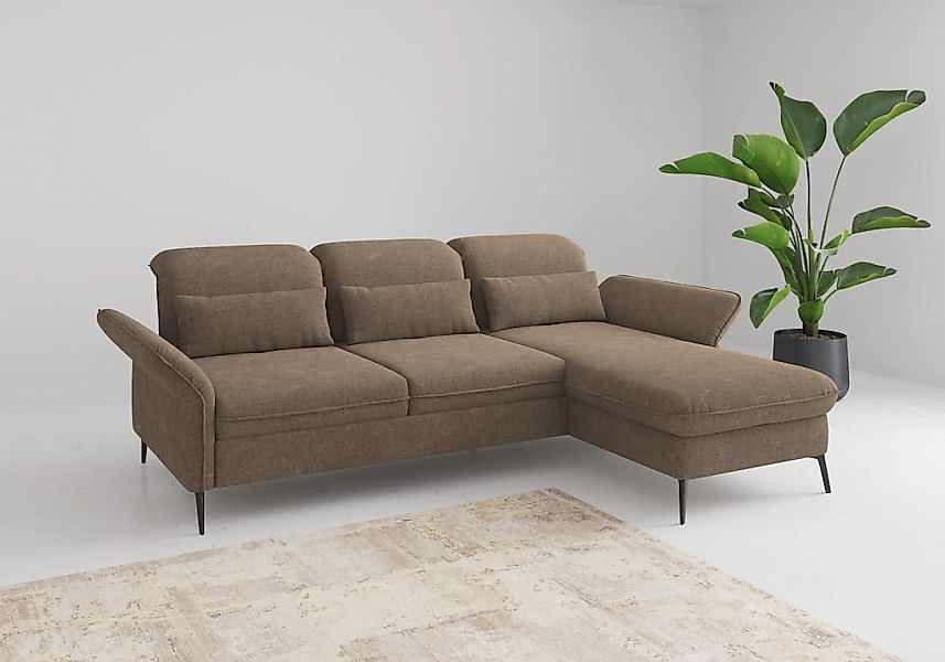 sit&more Ecksofa "Emely", mit Sitztiefenverstellung optional mit Bettfunkti günstig online kaufen