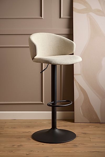 ACTONA GROUP Barhocker "Ella" Set, 2 stk, 2 tlg. Barhocker, Basel beige, Tr günstig online kaufen