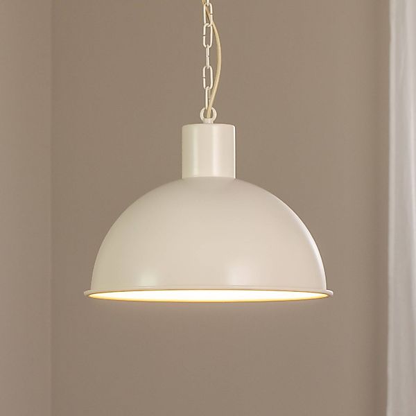 Hängeleuchte Emoti, beige, 1-flammig, Ø 38 cm günstig online kaufen