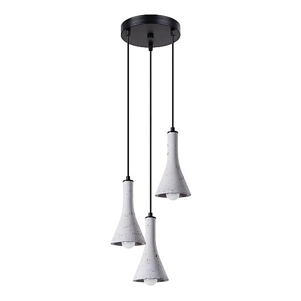 SOLLUX lighting Hängeleuchte »REA«, 3 flammig, Leuchtmittel E14   ohne Leuc günstig online kaufen