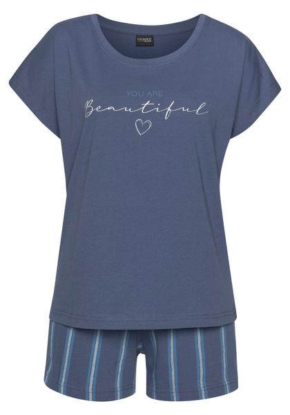 Vivance Dreams Shorty 2 Stk. tlg., mit Frontdruck günstig online kaufen