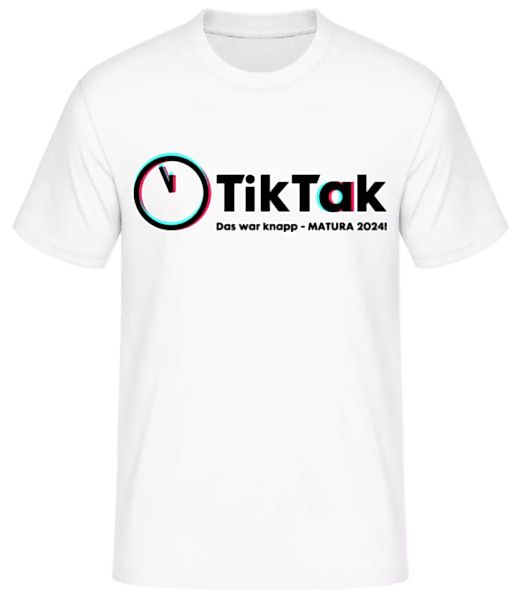 Tik Tak Matura 2024 · Männer Basic T-Shirt günstig online kaufen