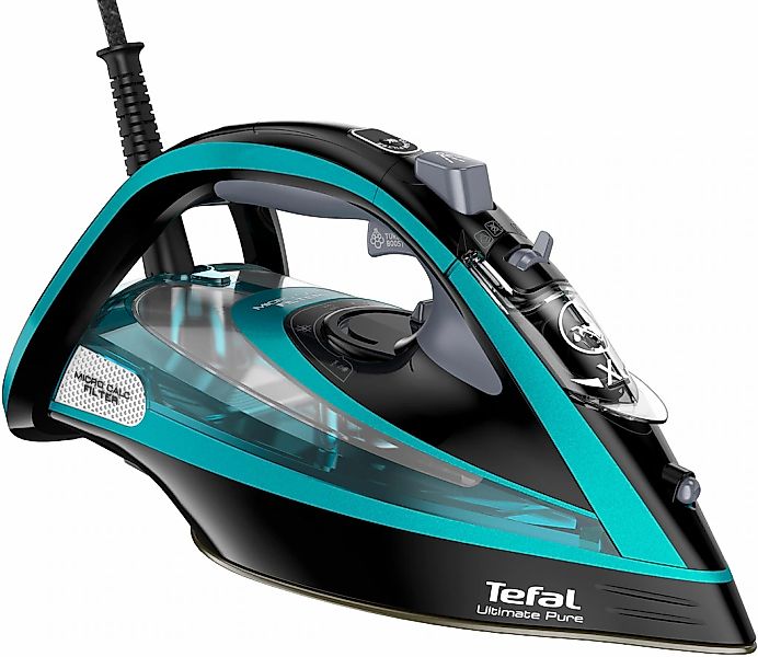 Tefal Dampfbügeleisen "FV9844 Ultimate Pure" 3200 W Durilium Airglide Autoc günstig online kaufen