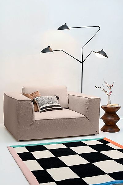 TOM TAILOR HOME Loveseat "BIG CUBE STYLE", mit bequemen Stegkissen, extra g günstig online kaufen