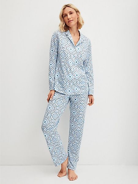 CALIDA Pyjama Cotton Special Damen (2 tlg) aus 100% Baumwolle, atmungsaktiv günstig online kaufen