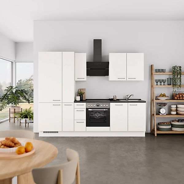 nobilia® Küchenzeile »"Laser II", Ausrichtung wählbar, Breite 270 cm« vormo günstig online kaufen