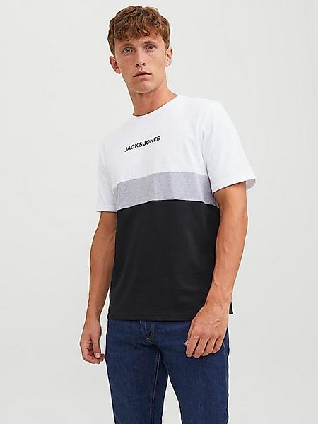 Jack & Jones Rundhalsshirt JJEREID BLOCKING TEE SS NOOS günstig online kaufen