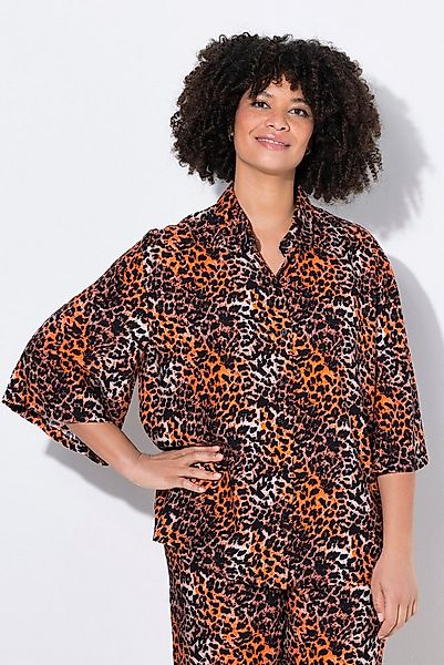 Angel of Style Hemdbluse Bluse Boxy-Fit Leo-Muster günstig online kaufen