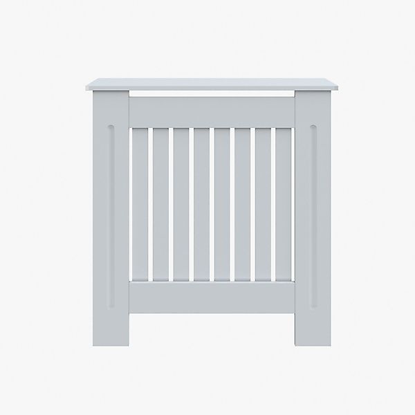 SONNI Heizungsverkleidung Heizkörperverkleidung, weiß, 78cm-172cm, Vertikal günstig online kaufen