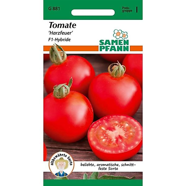 SAMEN PFANN Tomate Harzfeuer F1 günstig online kaufen