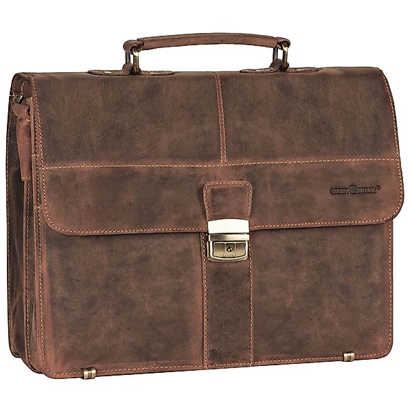Greenburry Aktentasche Vintage, Leder günstig online kaufen