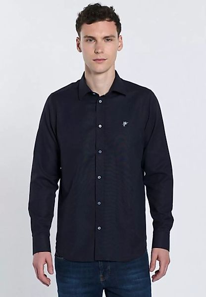 DENIM CULTURE Langarmhemd RODRIGO (1-tlg) günstig online kaufen