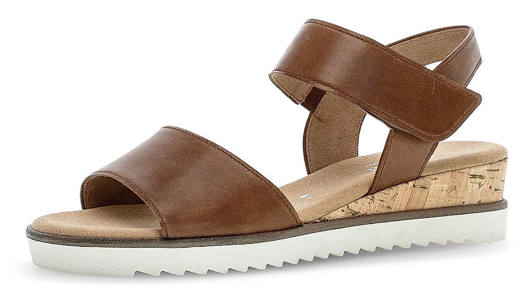 Gabor GENUA Keilsandalette, Sommerschuh, Riemchensandale, Komfortschuh günstig online kaufen