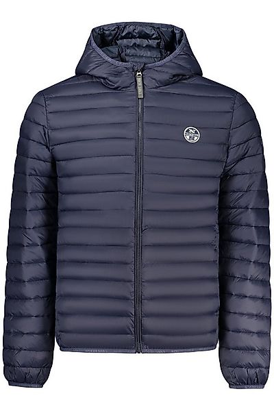 North Sails Outdoorjacke Herren Blau Leichte Kapuzenjacke mit Reißverschlus günstig online kaufen