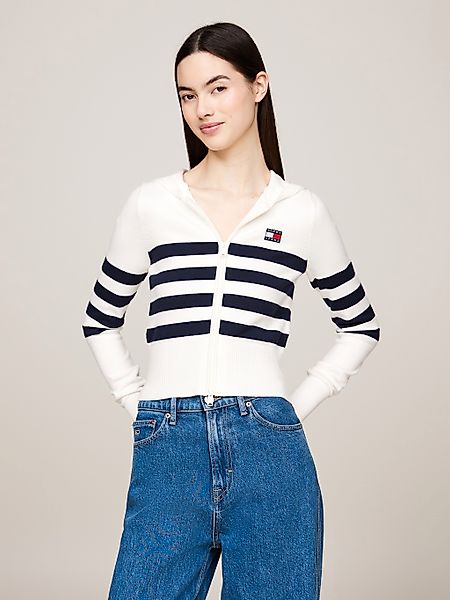 Tommy Jeans Sweatjacke TJW STRIPE ZIP günstig online kaufen
