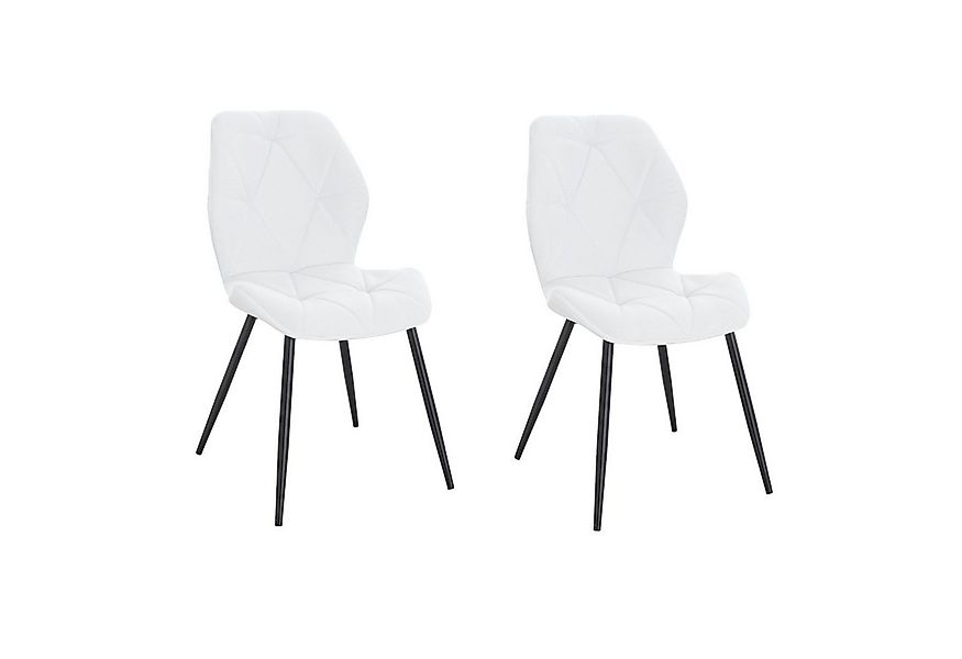 SVITA Esszimmerstuhl JAMIE (Set, 2 St), 2er Set, Küchenstühle, Stoffbezug, günstig online kaufen