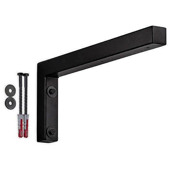 SOTECH Wandkonsole L-Winkel WK350 350 x 150 x 30 mm Schwarz Matt günstig online kaufen