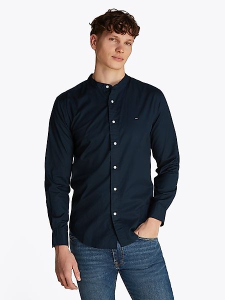 Tommy Hilfiger Langarmhemd FLEX POPLIN SOLID günstig online kaufen