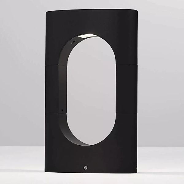 LED Wegeleuchte Portal in Schwarz 13,5W 890lm IP54 300mm günstig online kaufen
