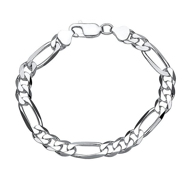 JEWLIX Silberarmband 925 Silber Figaroarmband Silber 8mm Länge wählbar FA00 günstig online kaufen