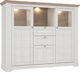 FORTE Highboard "Iloppa" Höhe ca. 136 cm günstig online kaufen