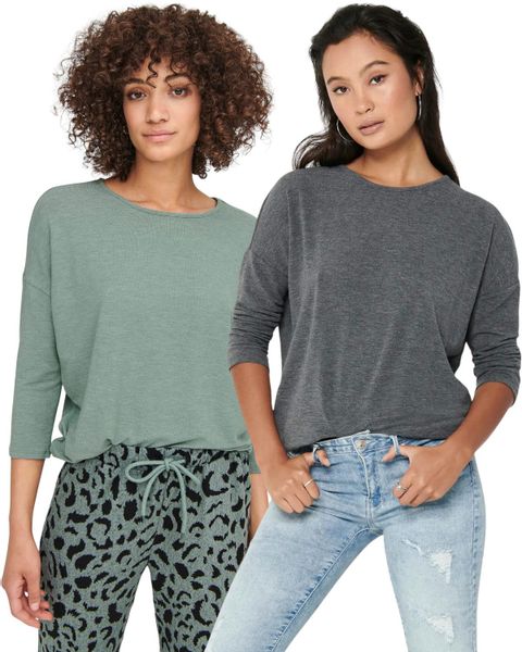 ONLY 3/4 Arm-Pullover (Set, 2er-Pack) Locker günstig online kaufen