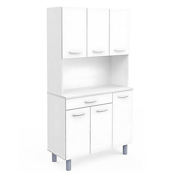 habeig Küchenbuffet Singleküche Küchenschrank Badschrank Küchenregal Küche günstig online kaufen