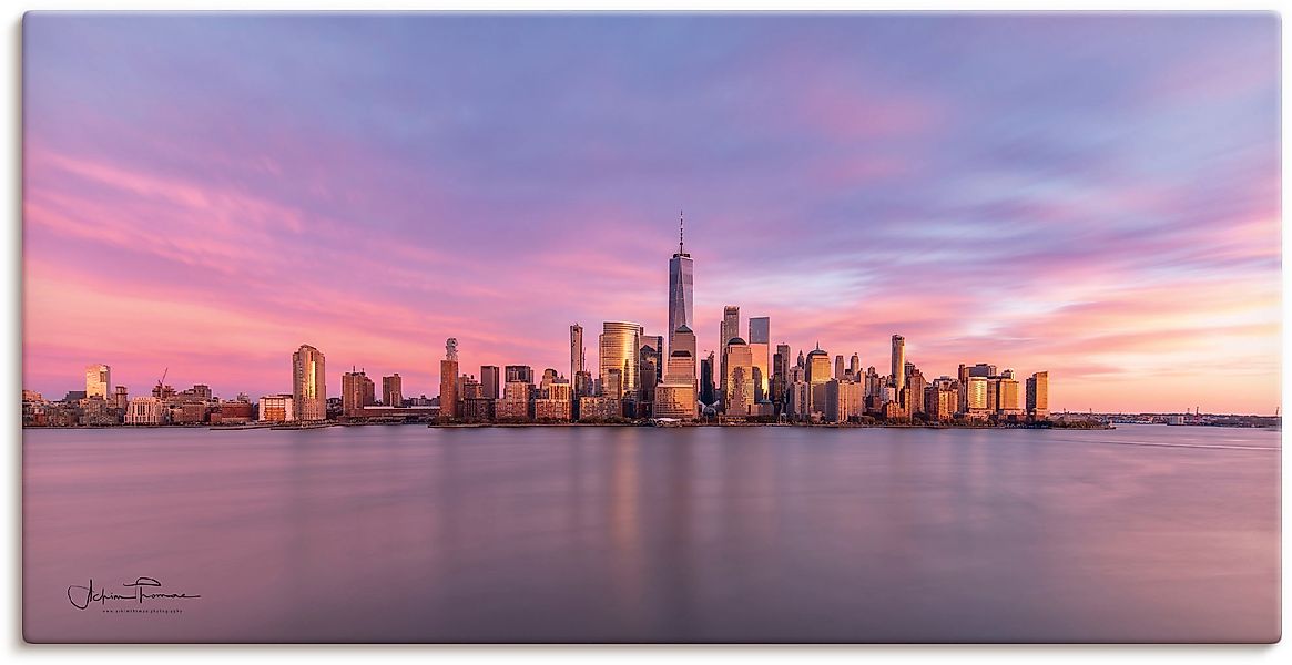 Artland Wandbild »Manhattan Skyline« New York 1 Stk. tlg. als Alubild, Outd günstig online kaufen